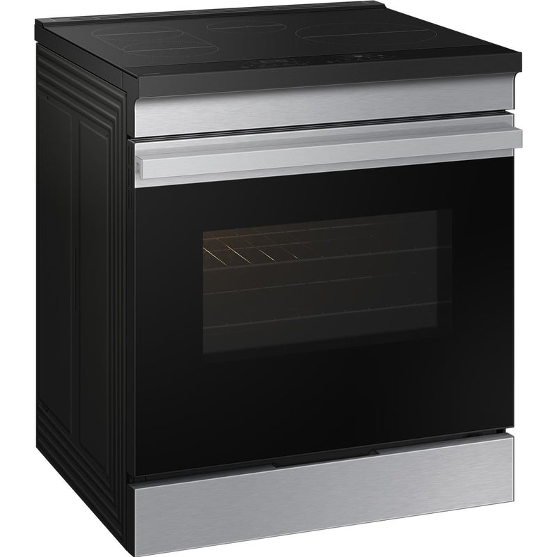  Samsung 6.3 cu. ft. Bespoke Smart Slide-In Induction Range NSI6DG9300SR/AC IMAGE 2