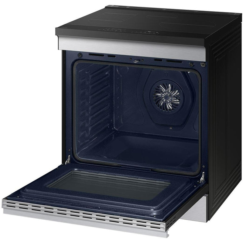  Samsung 6.3 cu. ft. Bespoke Smart Slide-In Induction Range NSI6DG9500SR/AC IMAGE 3
