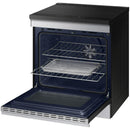  Samsung 6.3 cu. ft. Bespoke Smart Slide-In Induction Range NSI6DG9500SR/AC IMAGE 4