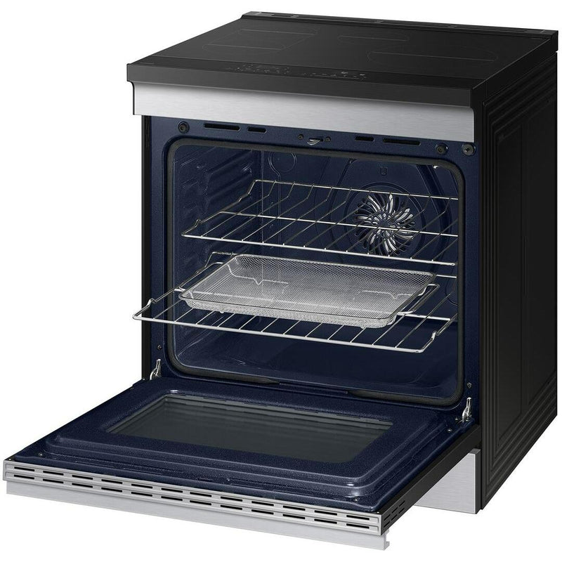  Samsung 6.3 cu. ft. Bespoke Smart Slide-In Induction Range NSI6DG9500SR/AC IMAGE 4