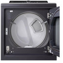  LG 7.3 cu. ft. Electric Dryer with EasyLoad™ Door and AI Sensing DLE8400BE IMAGE 3