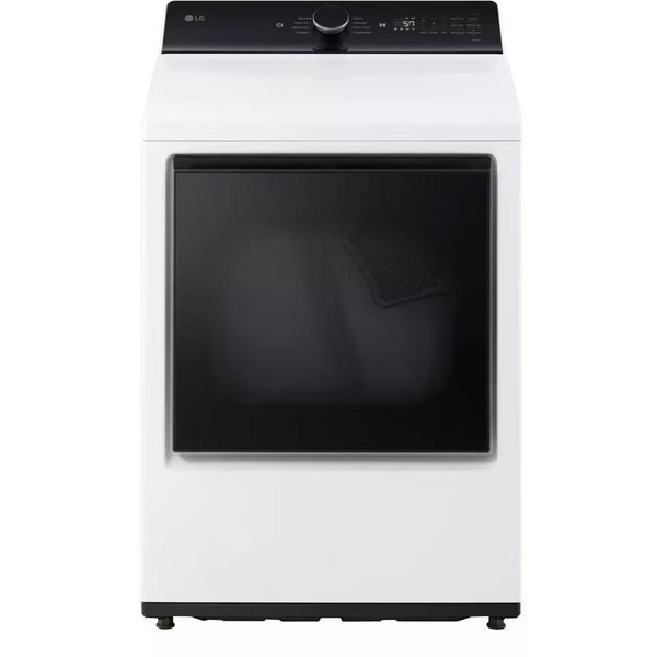  LG 7.3 cu. ft. Electric Dryer with EasyLoad™ Door and AI Sensing DLE8400WE IMAGE 1