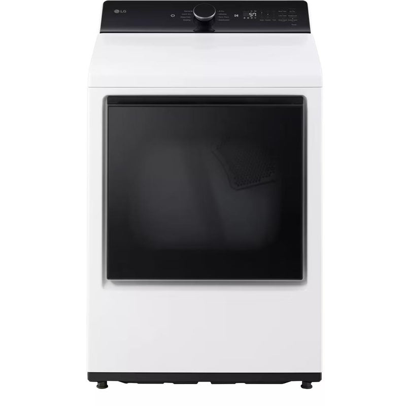  LG 7.3 cu. ft. Electric Dryer with EasyLoad™ Door and AI Sensing DLE8400WE IMAGE 1