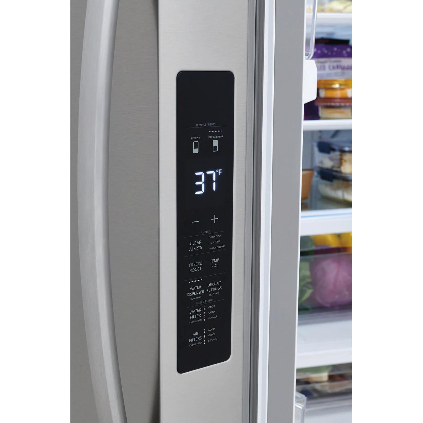  Frigidaire 36-inch, 28.8 cu. ft. Freestanding French 3-Door Refrigerator with Ice Maker FRFN2813AF IMAGE 5