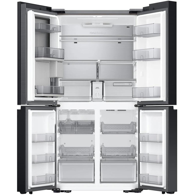  Samsung Bespoke 36-inch, 28.6 cu. ft. Freestanding 4-Door Refrigerator with Wi-Fi RF29DB9600QLAA IMAGE 3
