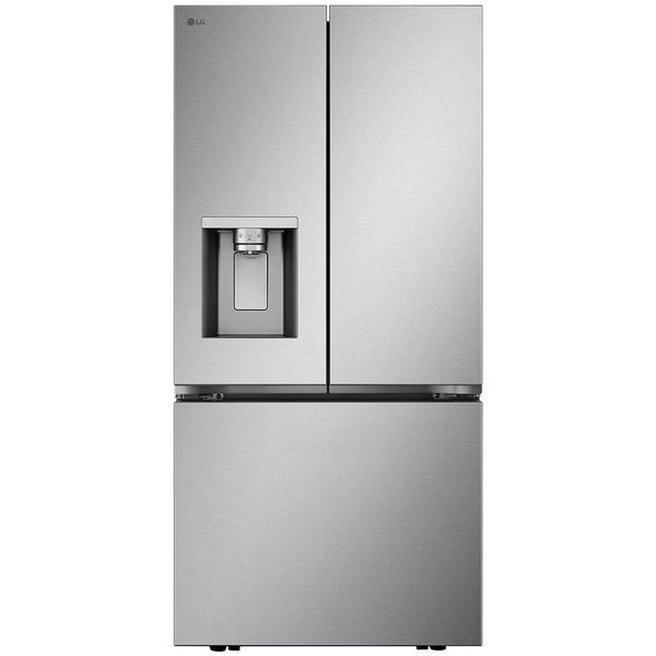  LG 33-inch, 20 cu. ft. French 3-Door Refrigerator with Smart Diagnosis LF20C6330S IMAGE 1