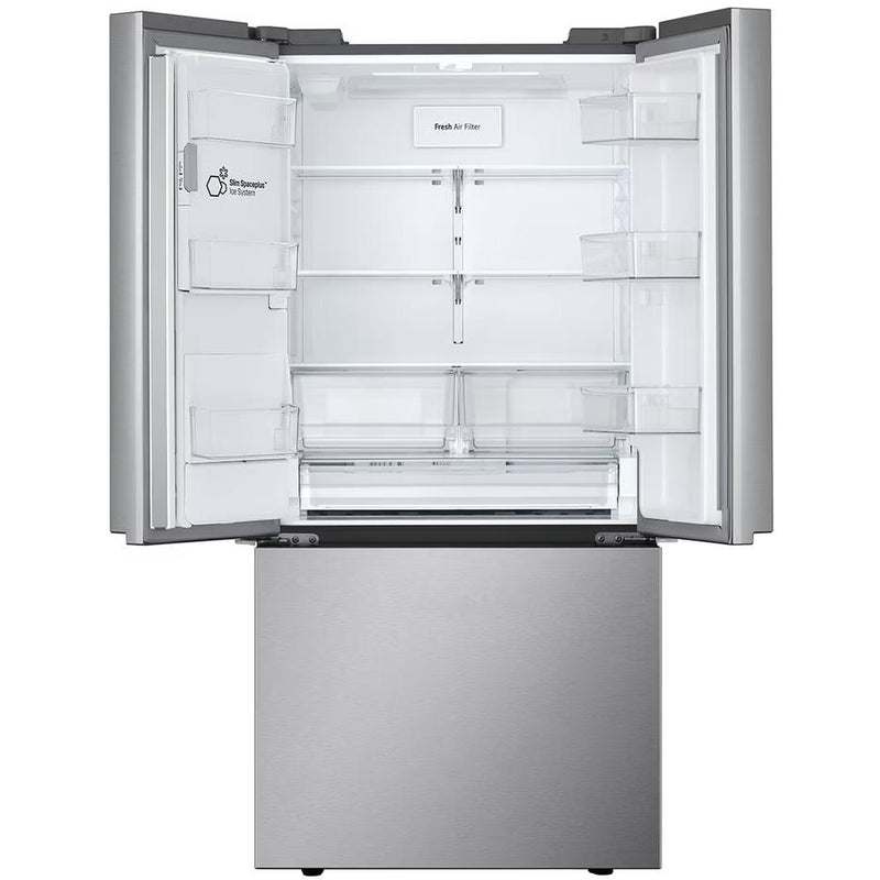  LG 33-inch, 20 cu. ft. French 3-Door Refrigerator with Smart Diagnosis LF20C6330S IMAGE 2