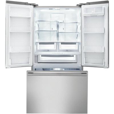  Electrolux Icon 36-inch, 22.6 cu. ft. Counter-Depth French 3-Door Refrigerator with Ice and Water E23BC68JPS IMAGE 2