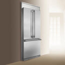  Electrolux Icon 36-inch, 22.6 cu. ft. Counter-Depth French 3-Door Refrigerator with Ice and Water E23BC68JPS IMAGE 3