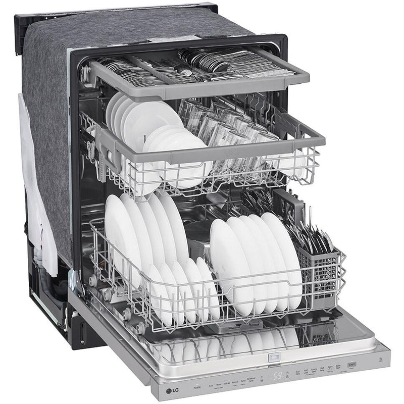  LG 24-inch Top Control Dishwasher with QuadWash™ and Dynamic Dry™ LDPN454HT IMAGE 9