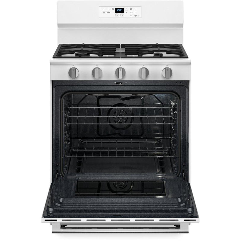  Maytag 30-inch Freestanding Gas Range with Convection Technology MFGS6030RW IMAGE 2