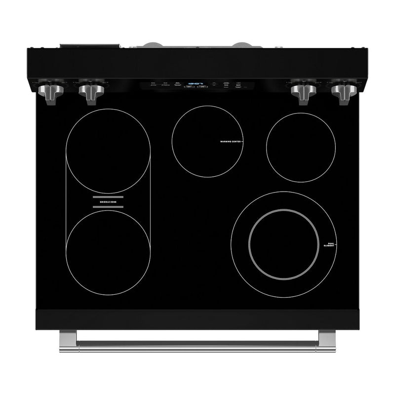  Maytag 30-inch Freestanding Electric Range with Convection Technology YMFES6030RB IMAGE 4