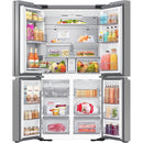  Samsung 36-inch, 23 cu. ft Counter-Depth French 4-Door Refrigerator RF23DG9600SRAC IMAGE 6