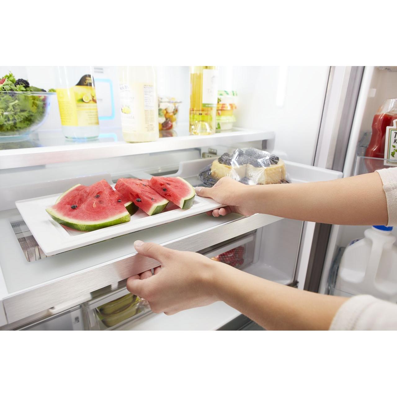  Whirlpool 36-inch, 23.8 cu. ft. Counter-Depth French 3-Door Refrigerator WRFC9636RV IMAGE 10