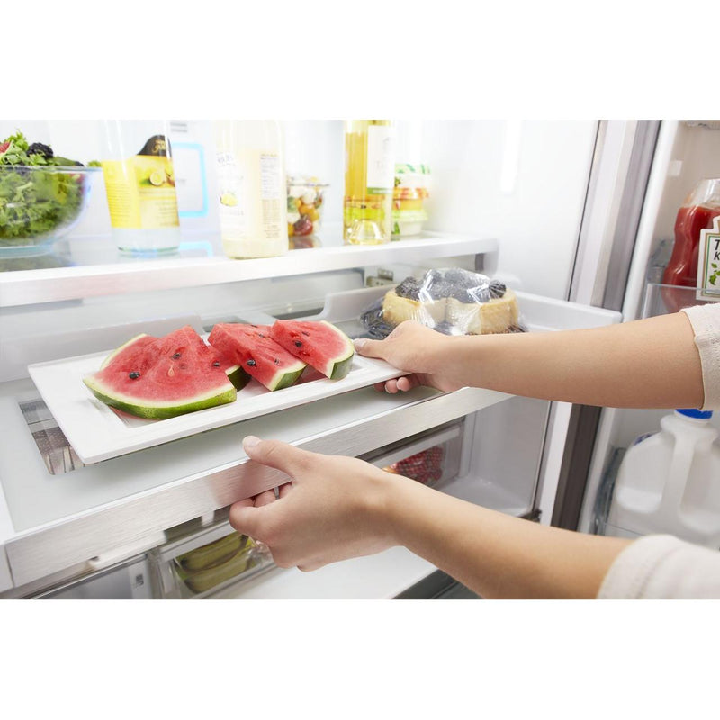  Whirlpool 36-inch, 23.8 cu. ft. Counter-Depth French 3-Door Refrigerator WRFC9636RV IMAGE 10