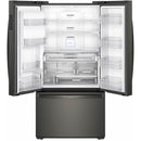  Whirlpool 36-inch, 23.8 cu. ft. Counter-Depth French 3-Door Refrigerator WRFC9636RV IMAGE 3