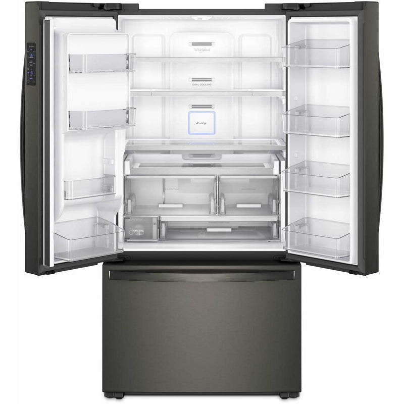  Whirlpool 36-inch, 23.8 cu. ft. Counter-Depth French 3-Door Refrigerator WRFC9636RV IMAGE 3