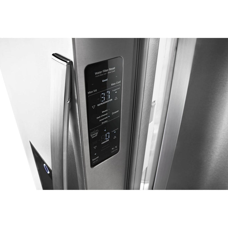  Whirlpool 36-inch, 23.8 cu. ft. Counter-Depth French 3-Door Refrigerator WRFC9636RZ IMAGE 10