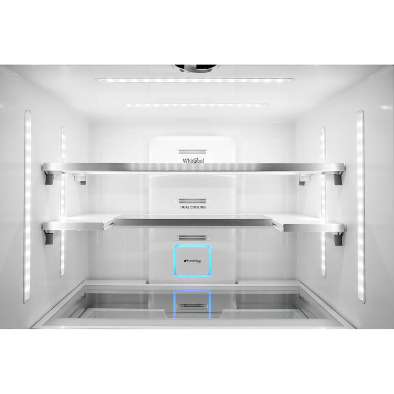  Whirlpool 36-inch, 23.8 cu. ft. Counter-Depth French 3-Door Refrigerator WRFC9636RZ IMAGE 19