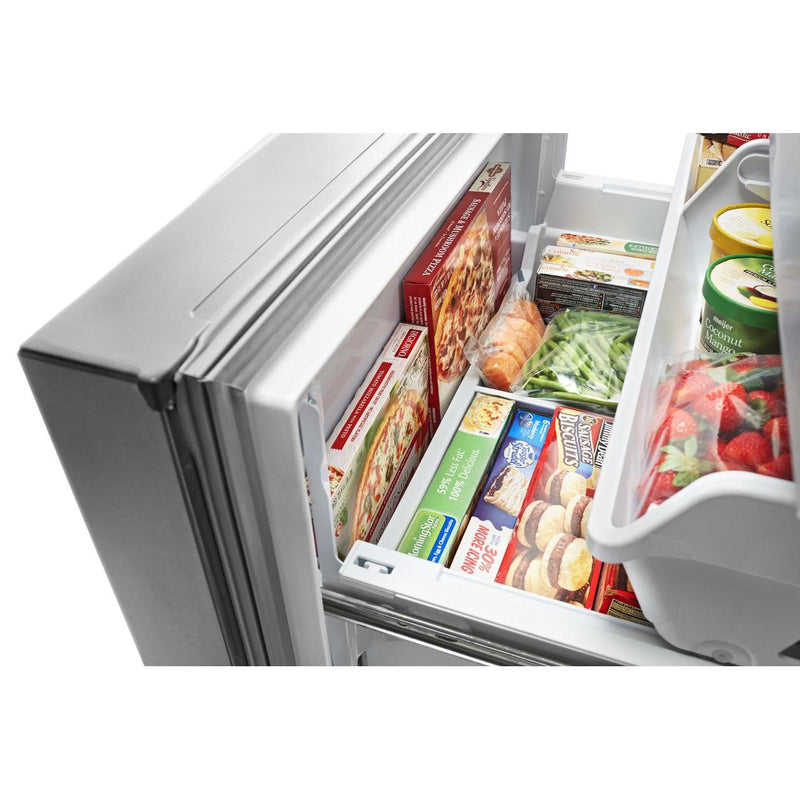  Whirlpool 36-inch, 23.8 cu. ft. Counter-Depth French 3-Door Refrigerator WRFC9636RZ IMAGE 7