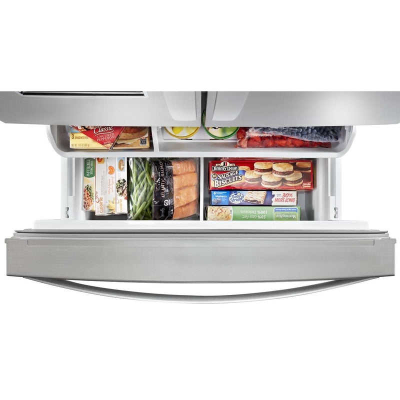  Whirlpool 36-inch, 23.8 cu. ft. Counter-Depth French 3-Door Refrigerator WRFC9636RZ IMAGE 8