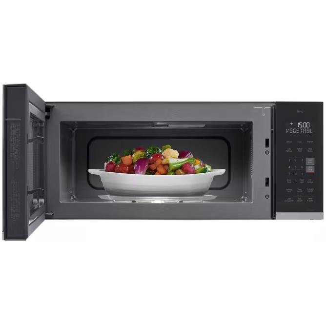  LG 30-inch, 1.3 cu. ft. Over-the-Range Microwave Oven with SmartDiagnosis™ MVEF1323F IMAGE 3