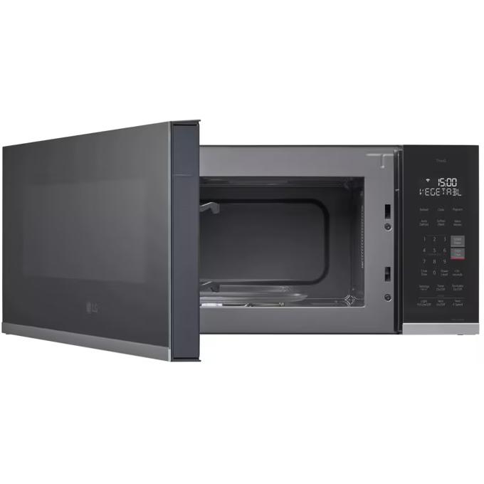 LG 30-inch, 1.3 cu. ft. Over-the-Range Microwave Oven with SmartDiagnosis™ MVEF1323F IMAGE 4