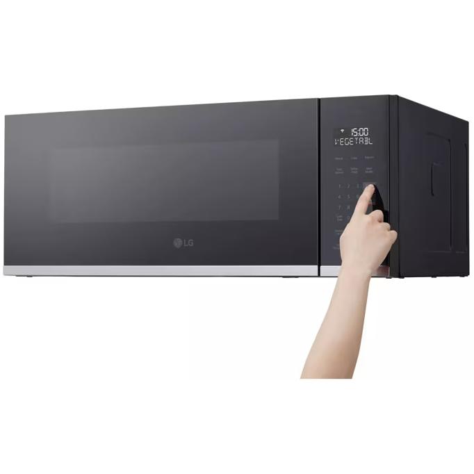  LG 30-inch, 1.3 cu. ft. Over-the-Range Microwave Oven with SmartDiagnosis™ MVEF1323F IMAGE 8