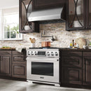  Signature Kitchen Suite 36-inch Dual-Fuel Range SKSDR360S IMAGE 13