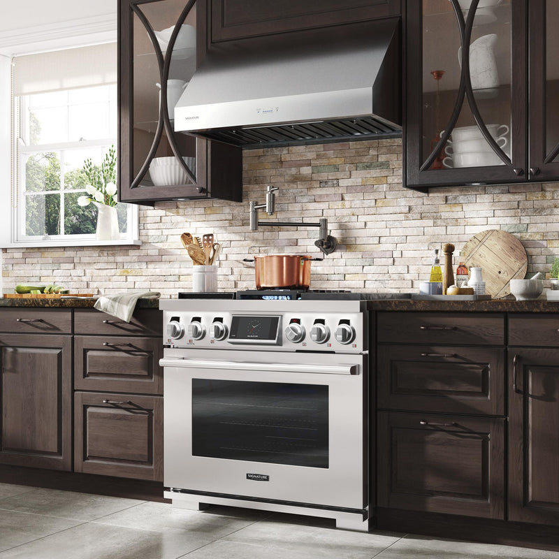  Signature Kitchen Suite 36-inch Dual-Fuel Range SKSDR360S IMAGE 13