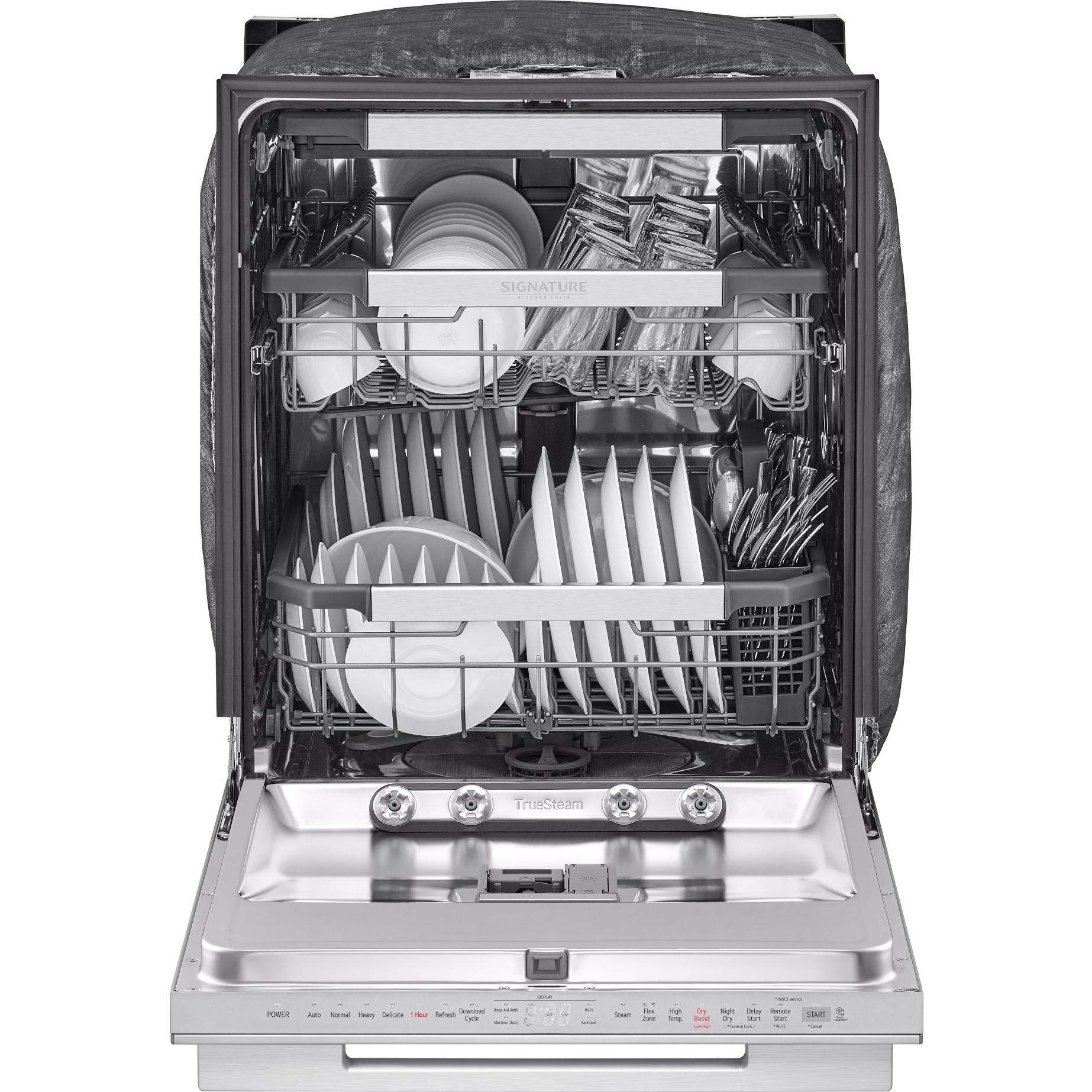  Signature Kitchen Suite 24-inch Built-In Powersteam® Stainless Steel Dishwasher SKSDW2411T IMAGE 3