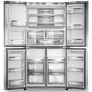  Whirlpool 36-inch Counter-Depth 4-Door Refrigerator with Ice Maker WRQC7836RZ IMAGE 2