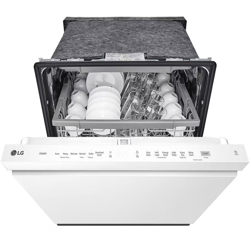  LG 24-inch Built-in Dishwasher with QuadWash LDPN4542W IMAGE 4
