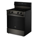  Whirlpool 30-inch Freestanding Electric Range with Air Cooking Technology YWFES7530RV IMAGE 3