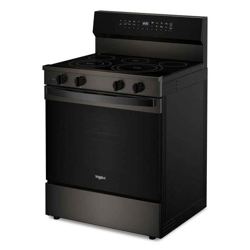  Whirlpool 30-inch Freestanding Electric Range with Air Cooking Technology YWFES7530RV IMAGE 3