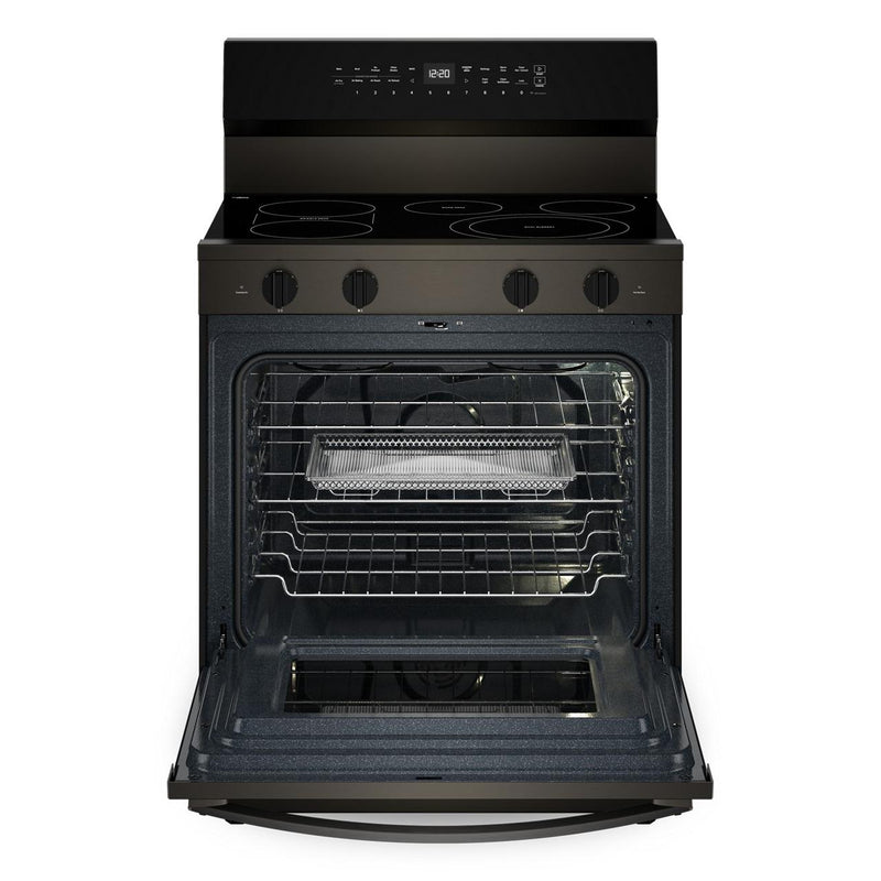  Whirlpool 30-inch Freestanding Electric Range with Air Cooking Technology YWFES7530RV IMAGE 4