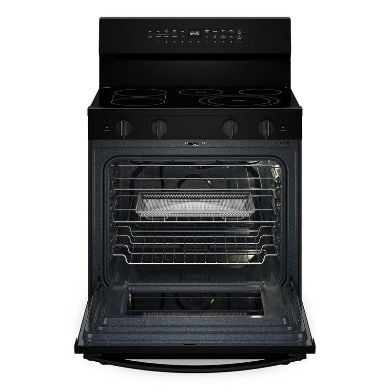  Whirlpool 30-inch Freestanding Electric Range with Air Cooking Technology YWFES7530RB IMAGE 4
