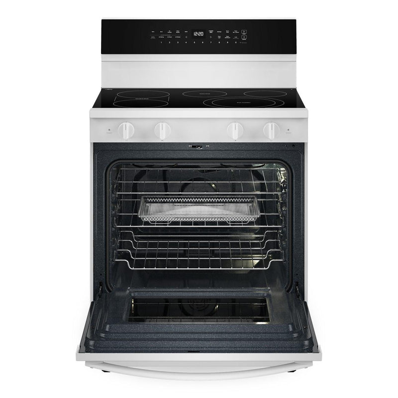  Whirlpool 30-inch Freestanding Electric Range with Air Cooking Technology YWFES7530RW IMAGE 4