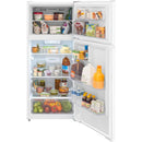  Frigidaire 27 9/16-inch, 16 cu. ft. Freestanding Top Freezer Refrigerator FRTE1622AW IMAGE 2