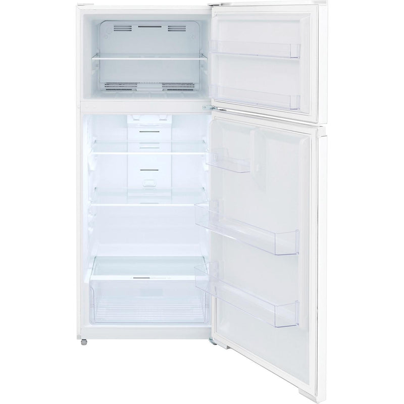  Frigidaire 27 9/16-inch, 16 cu. ft. Freestanding Top Freezer Refrigerator FRTE1622AW IMAGE 3