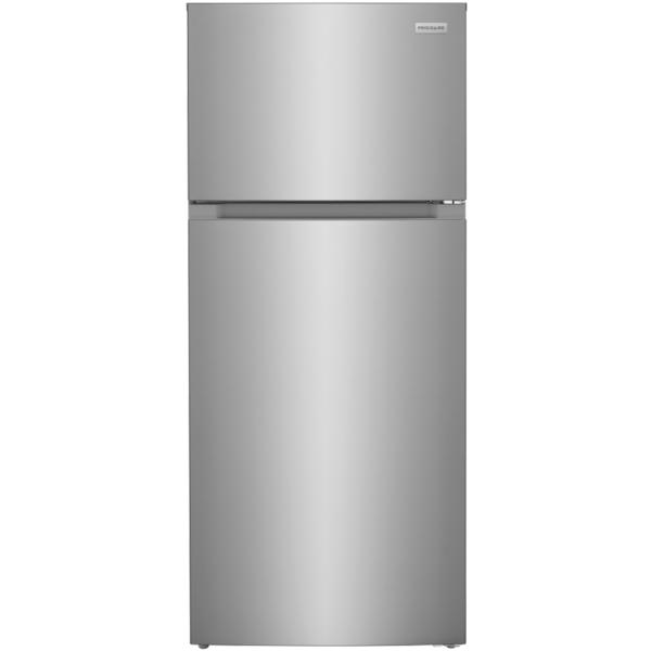  Frigidaire 27 9/16-inch, 16 cu. ft. Freestanding Top Freezer Refrigerator FRTE1622AS IMAGE 1