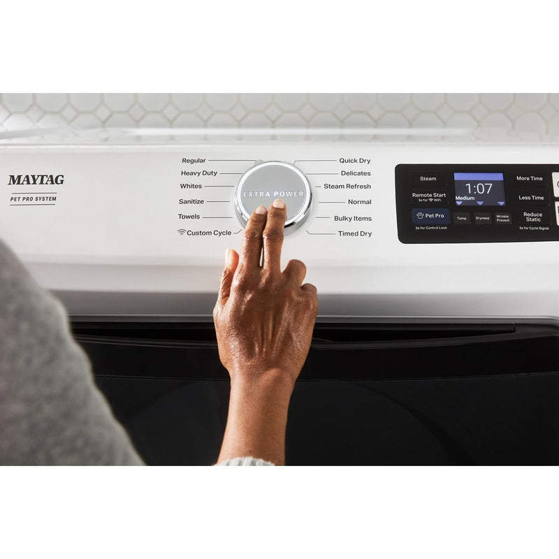  Maytag 7.4 cu. ft. Electric Dryer with Pet Pro Option YMED7020RW IMAGE 13