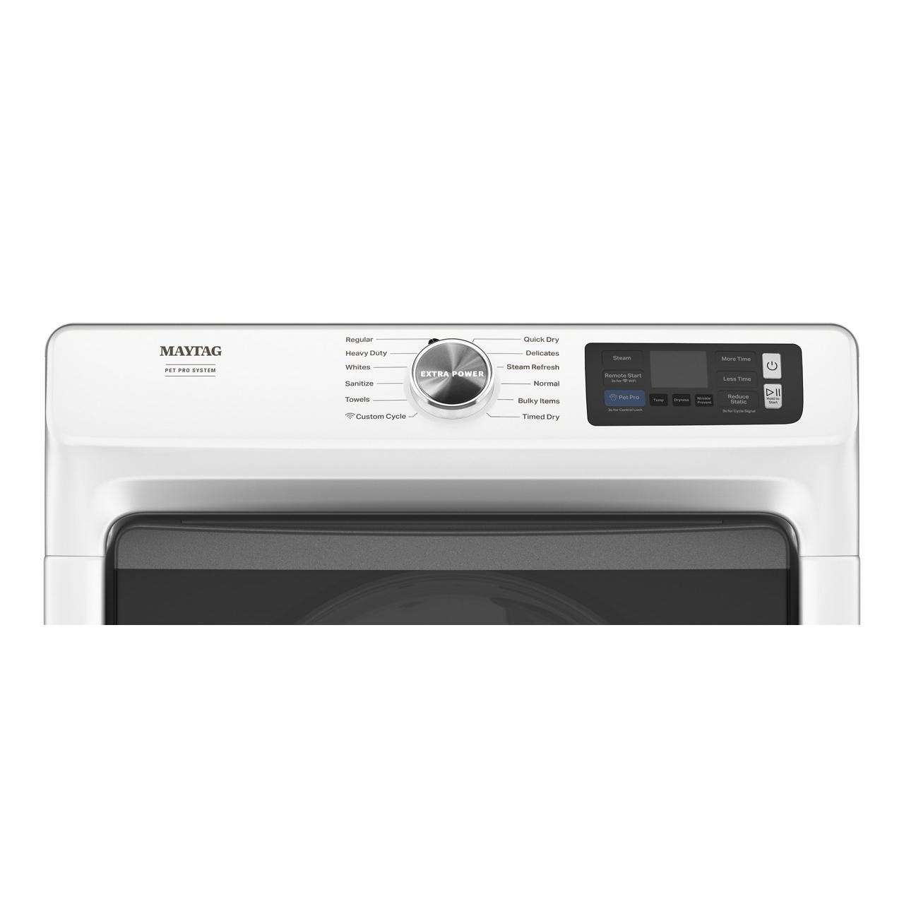  Maytag 7.4 cu. ft. Electric Dryer with Pet Pro Option YMED7020RW IMAGE 8