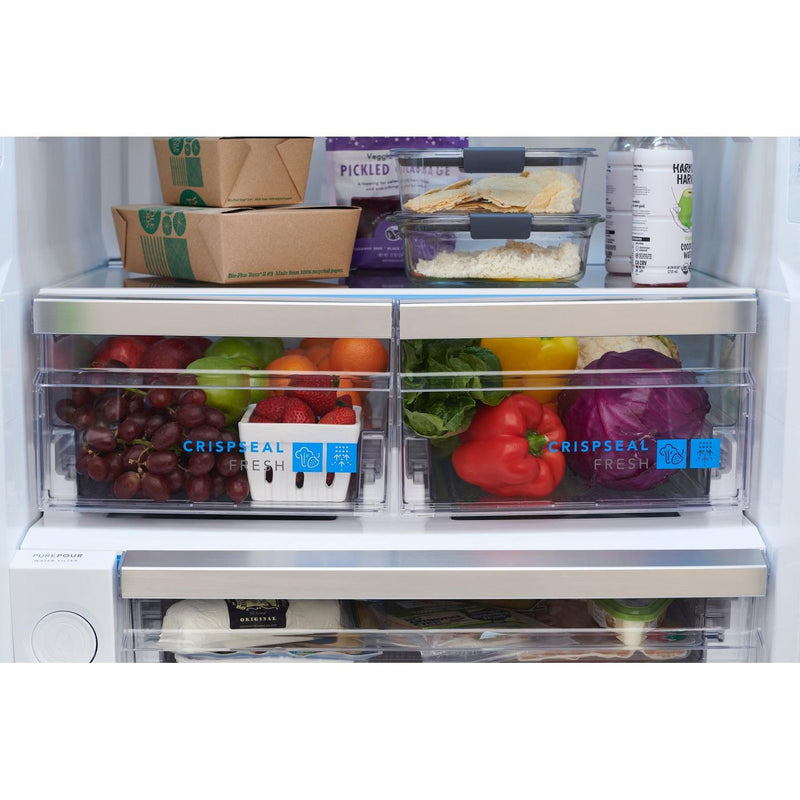  Frigidaire Gallery 30-inch, 20.3 Freestanding Bottom Freezer Refrigerator with Water Dispenser and Ice Maker GRBN2012AF IMAGE 6