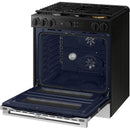  Samsung 30-inch Slide-in Dual Fuel Range with Wi-Fi NSY6DG8550SRAC IMAGE 7