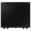  Samsung 30-inch Slide-in Electric Range with Wi-Fi NSE6DG8550SRAC IMAGE 5