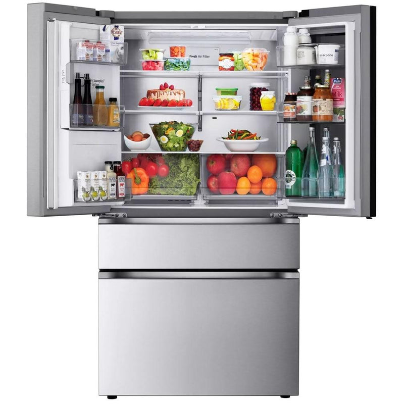  LG 29-inch 28.6 cu. ft. French 4-Door Refrigerator with Smart InstaView® LF29S8365S IMAGE 3