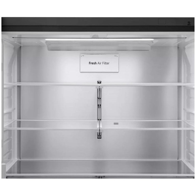  LG 29-inch 28.6 cu. ft. French 4-Door Refrigerator with Smart InstaView® LF29S8365S IMAGE 4