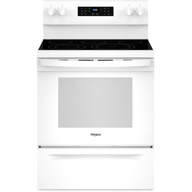  Whirlpool 30-inch Freestanding Electric Range with Air Fry YWFES5030RW IMAGE 1