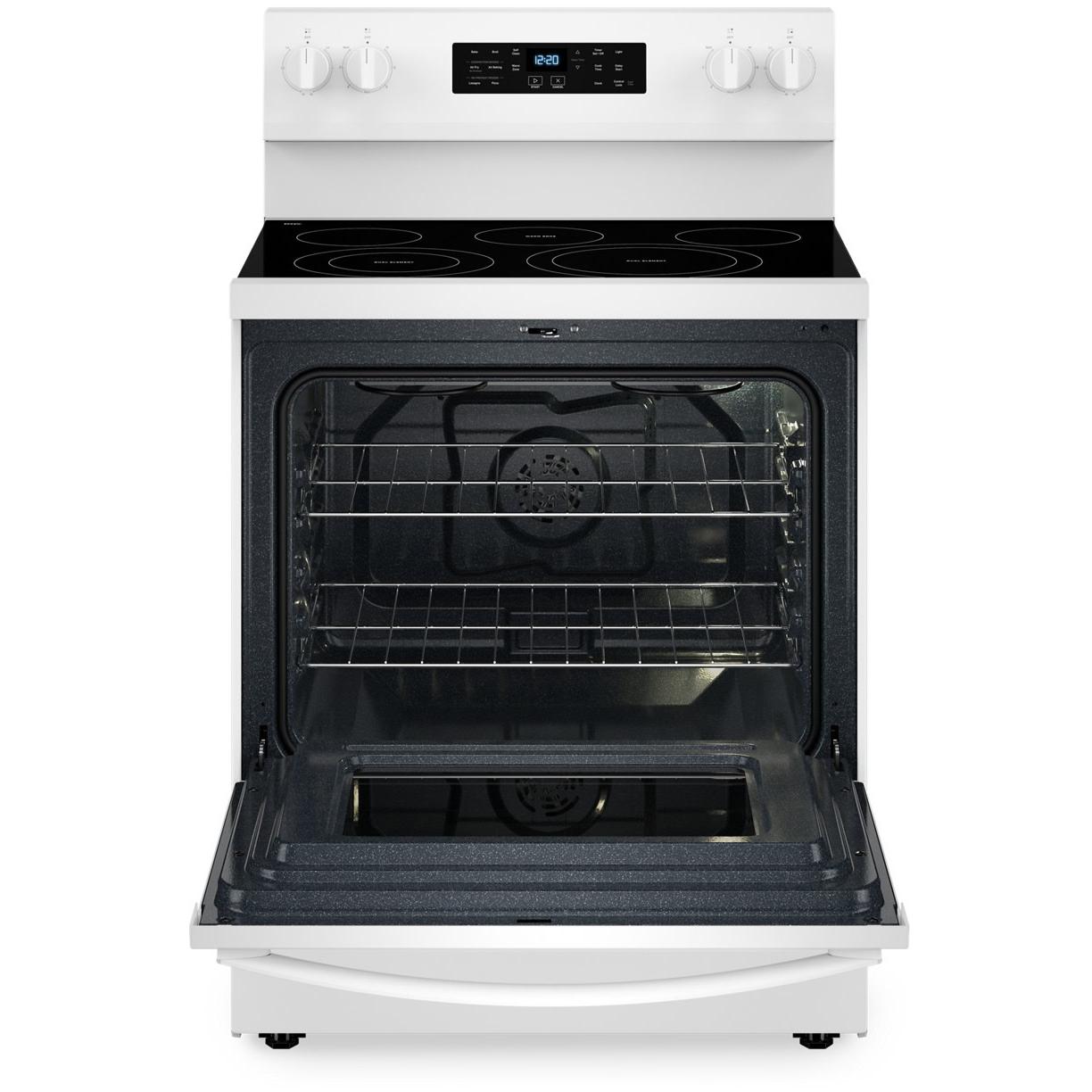  Whirlpool 30-inch Freestanding Electric Range with Air Fry YWFES5030RW IMAGE 2